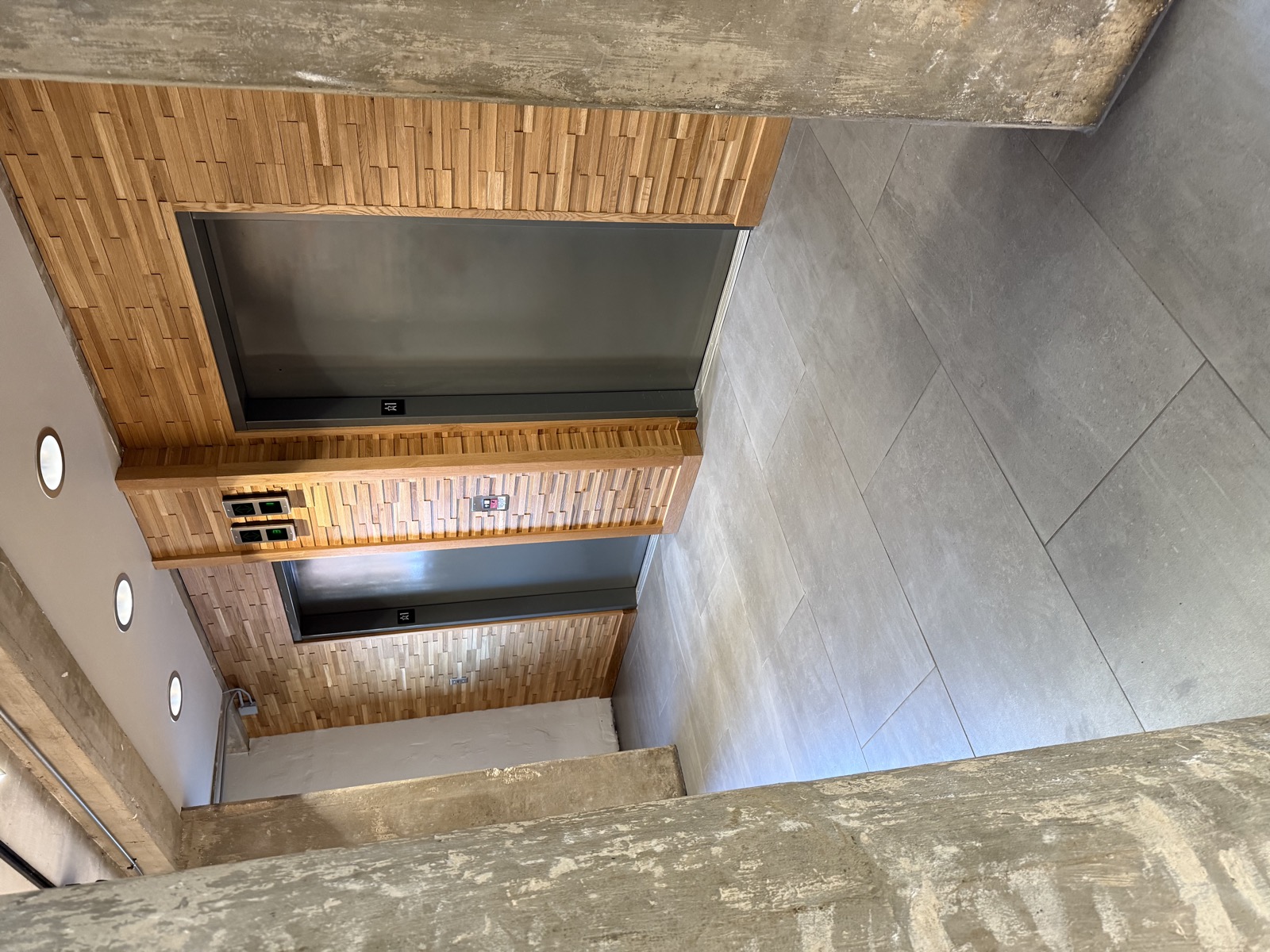 Lobby renovation at 1230 W Morehead — third view